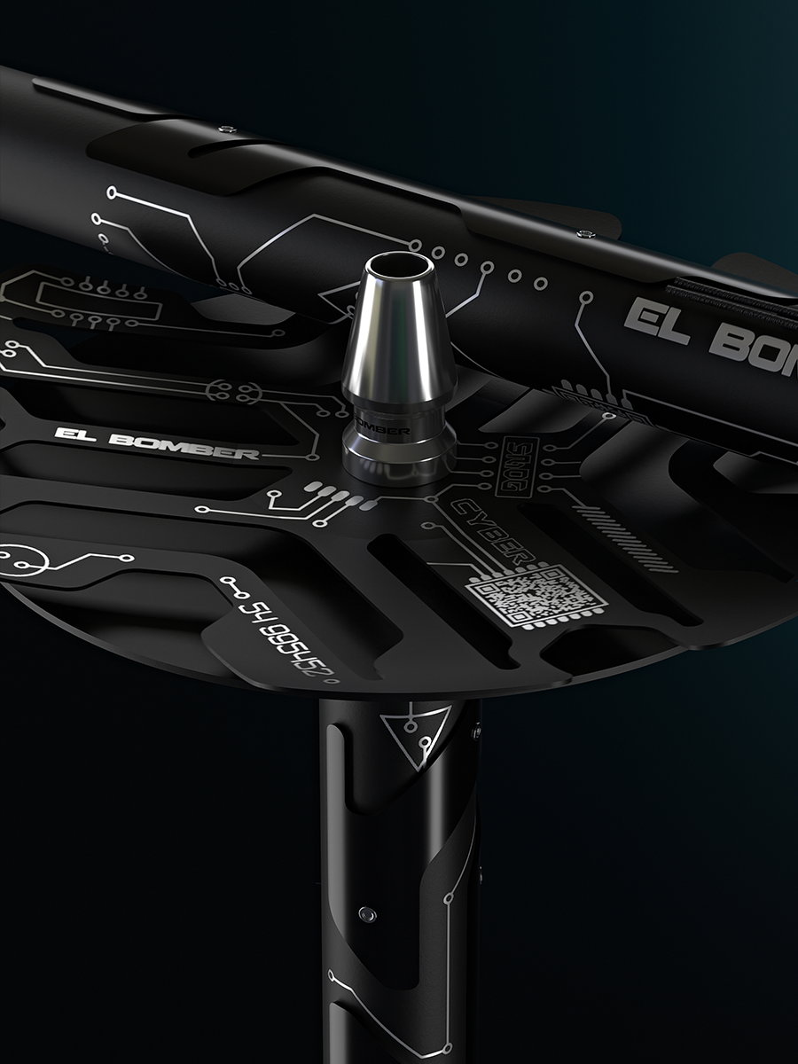 El Bomber Sansara - Cyber Black El Bomber Sansara - Cyber Black