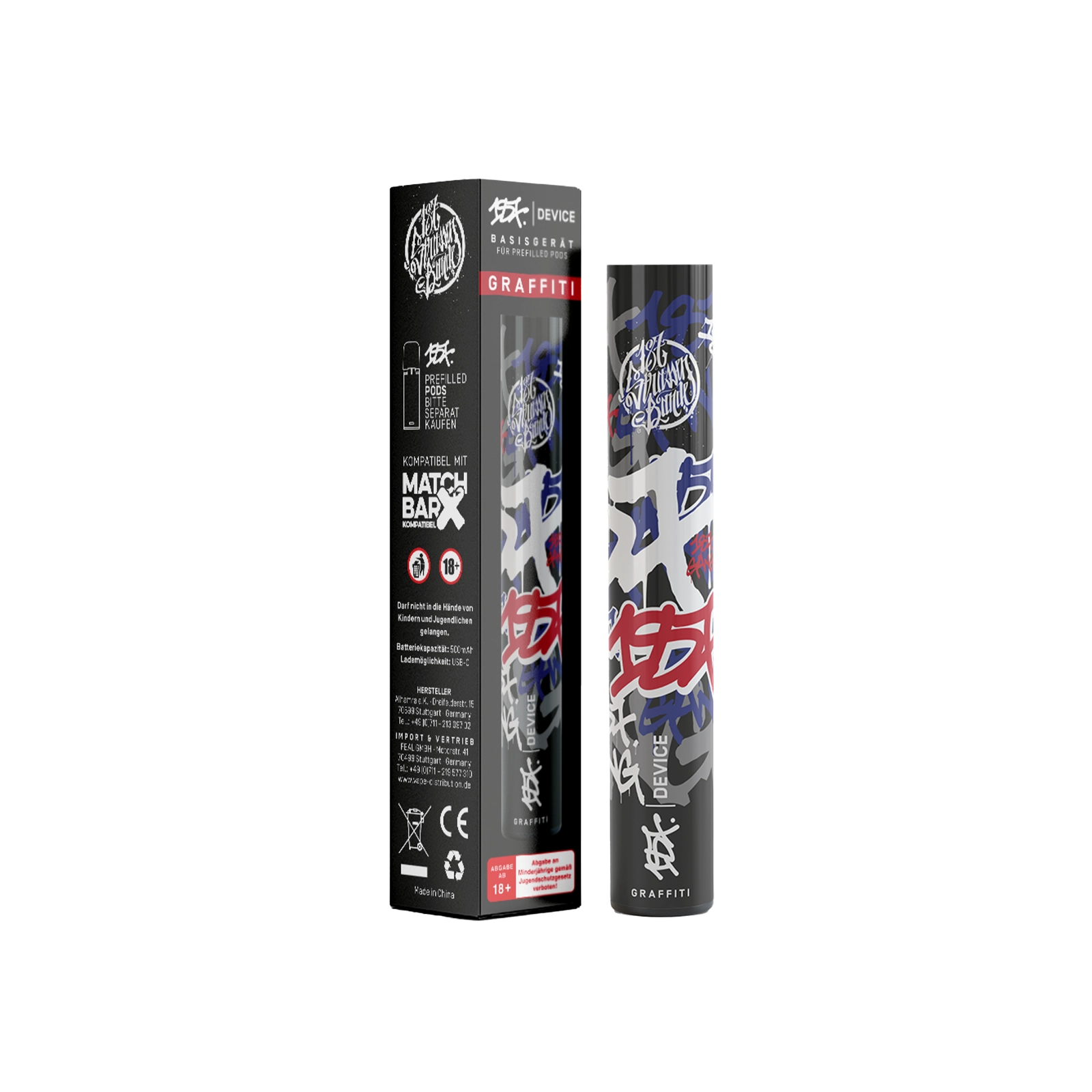 187 Straßenbande Akku - GRAFFITI - Mehrweg Basisgerät 187 Straßenrande Akku - GRAFFITI - Mehrweg Basisgerät