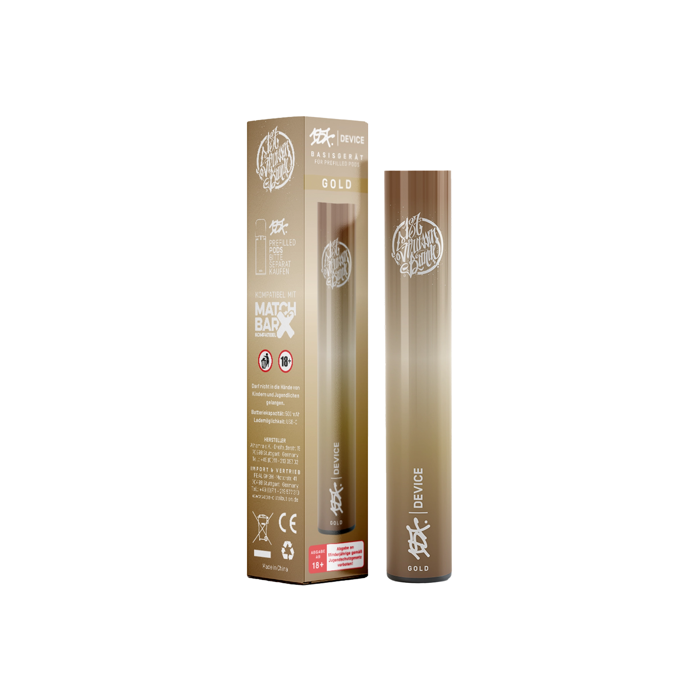 187 Straßenbande Akku - GOLD - Mehrweg Basisgerät 187 Straßenrande Akku - GOLD - Mehrweg Basisgerät