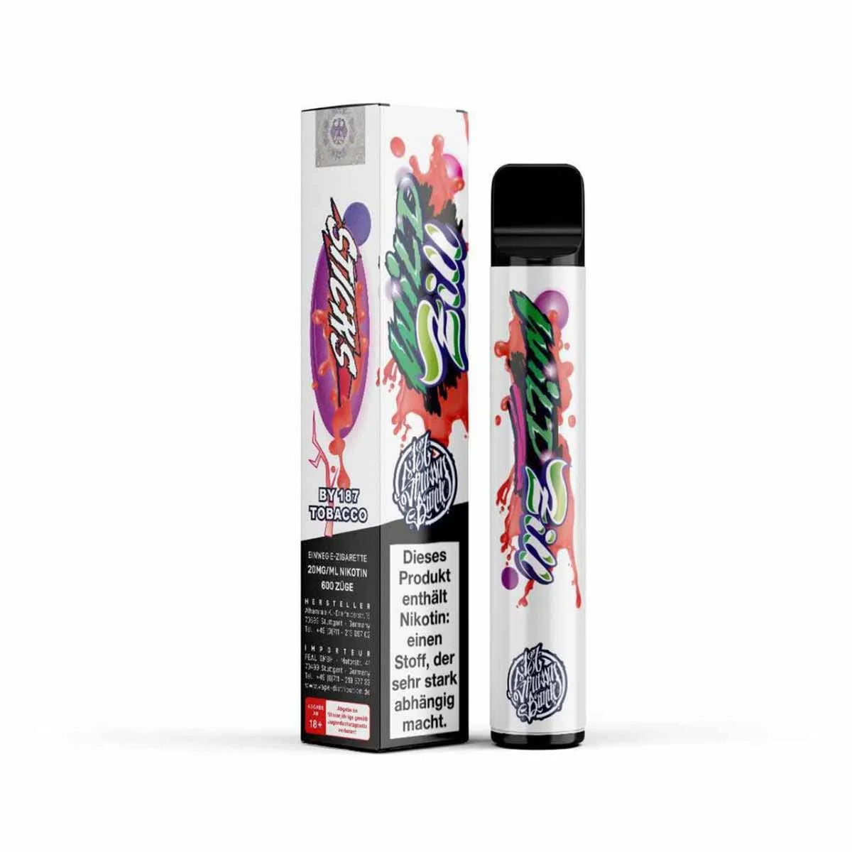 187 Vape - Wild Zill - Einweg E-Zigarette 187 Vape - Wiild Zill - Einweg E-Zigarette