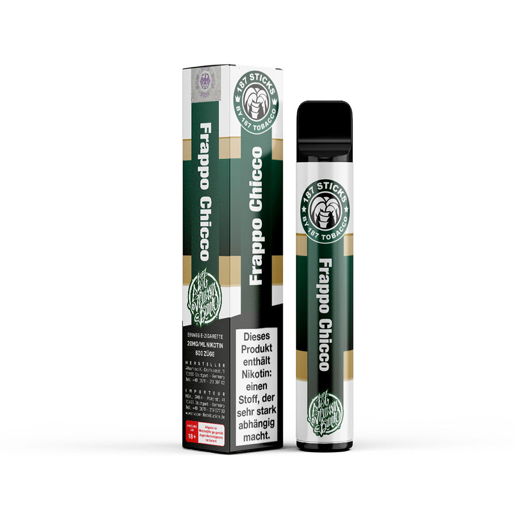 187 Vape - Frappo Chicco - Einweg E-Zigarette 187 Vape - Frappo Chicco - Einweg E-Zigarette