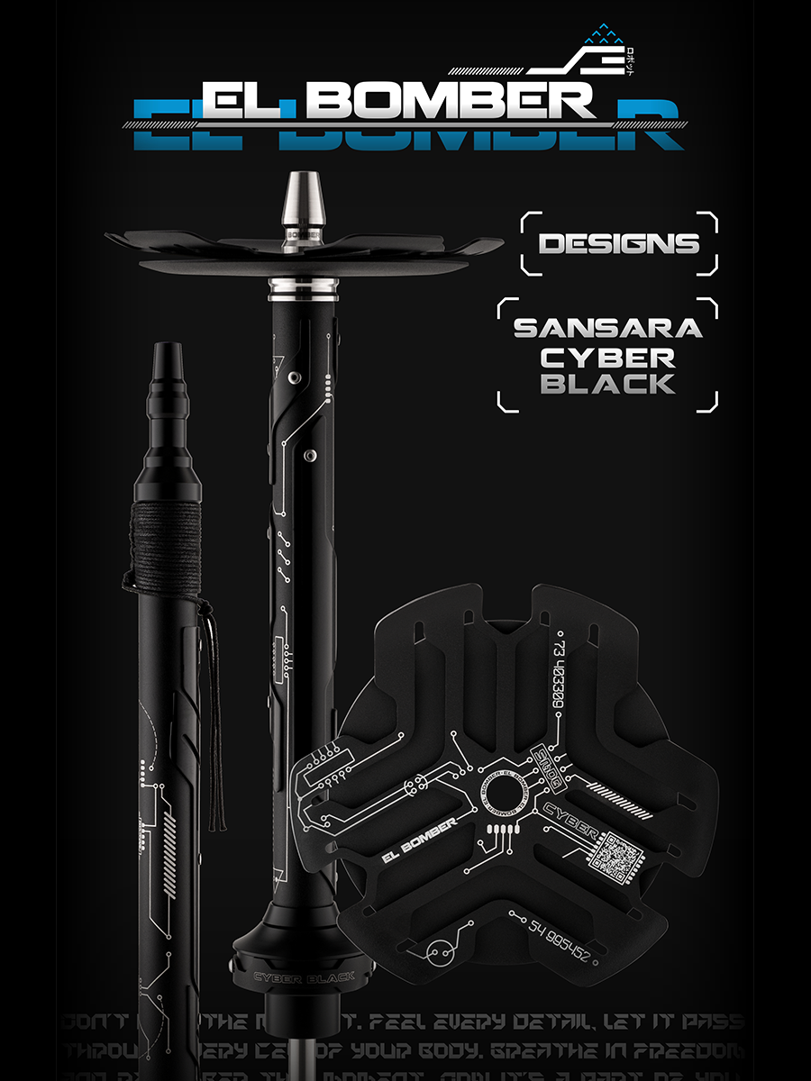 El Bomber Sansara - Cyber Black El Bomber Sansara - Cyber Black