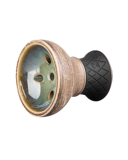 ALPHA Bowl - TURK Design PRO Tabakkopf - Green Fog