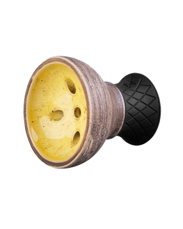 ALPHA Bowl - TURK Design PRO Tabakkopf - Yellow