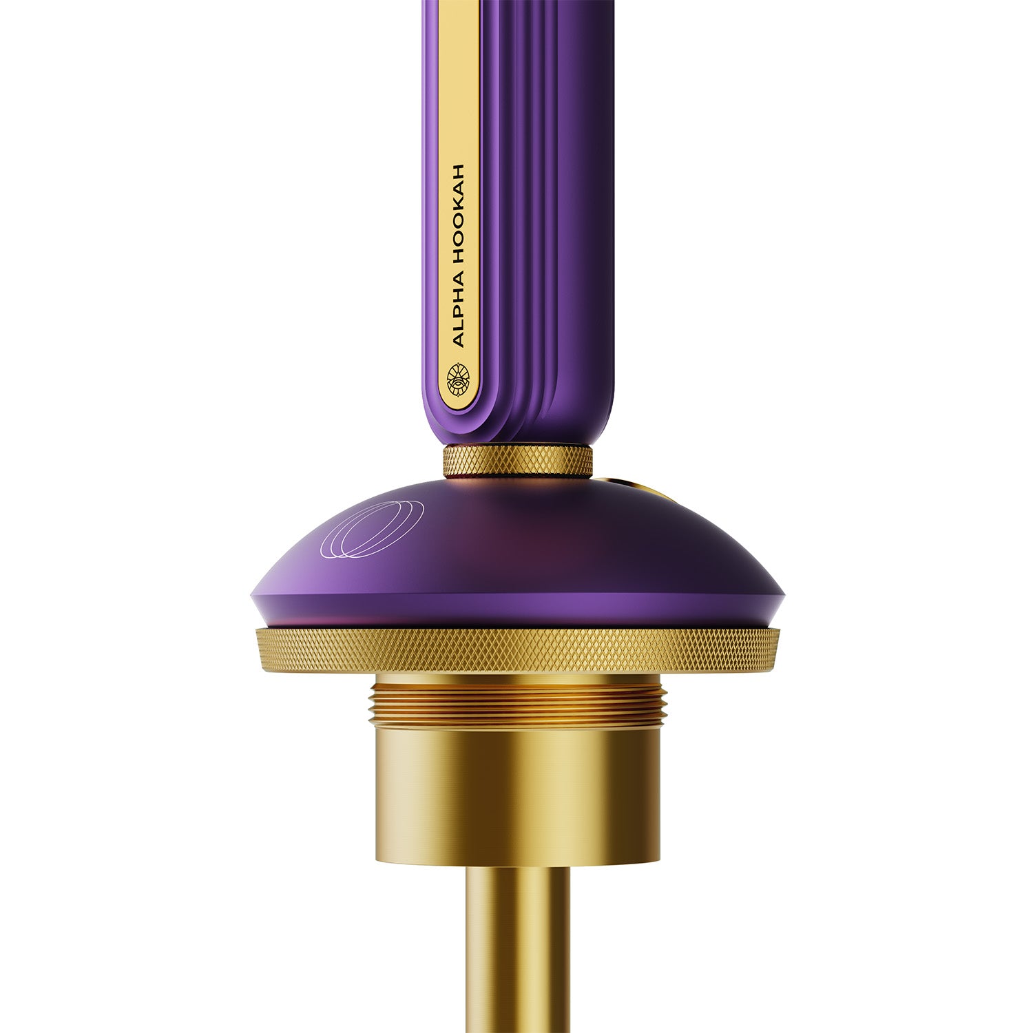 ALPHA Hookah ECHO GOLD - JADE PURPLE ALPHA Hookah ECHO GOLD JADE PURPLE
