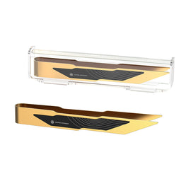 ALPHA ORO Gold - Kohlezange Edelstahl