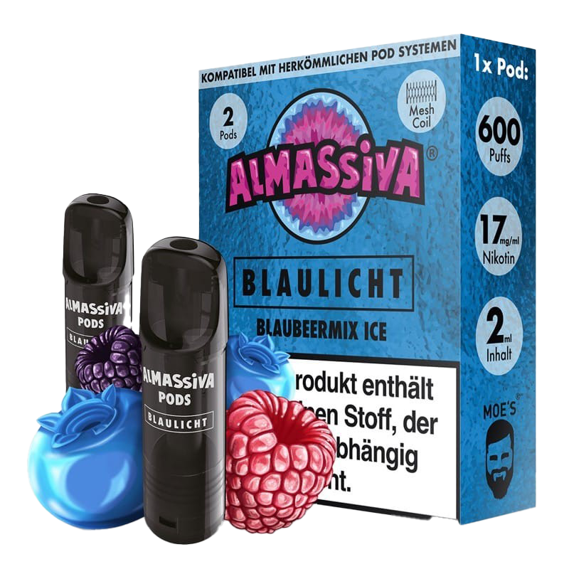 Al Massiva PODs 2er - BLAULICHT Al Massiva PODs 2er - BLAULICHT