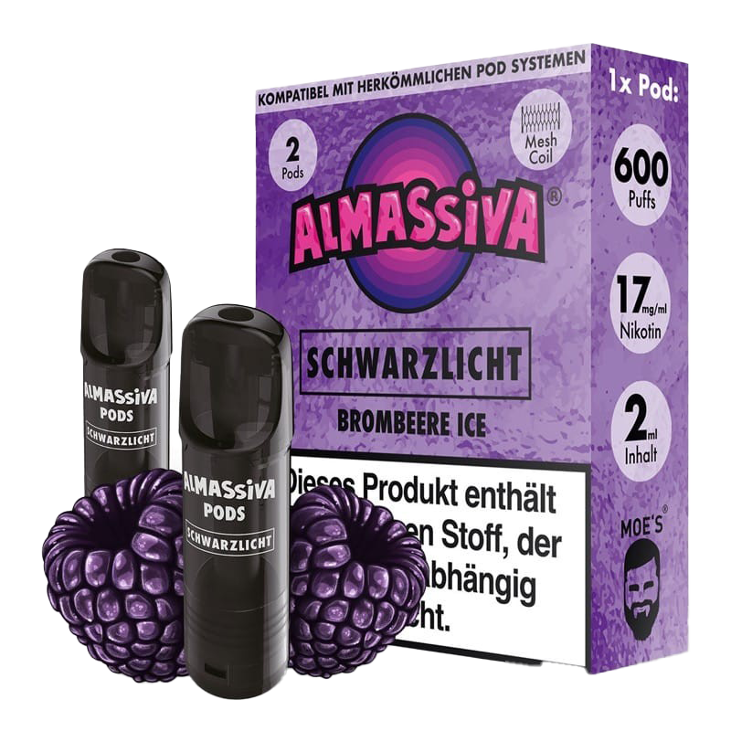 Al Massiva PODs 2er - SCHWARZLICHT Al Massiva PODs 2er - SCHWARZLICHT
