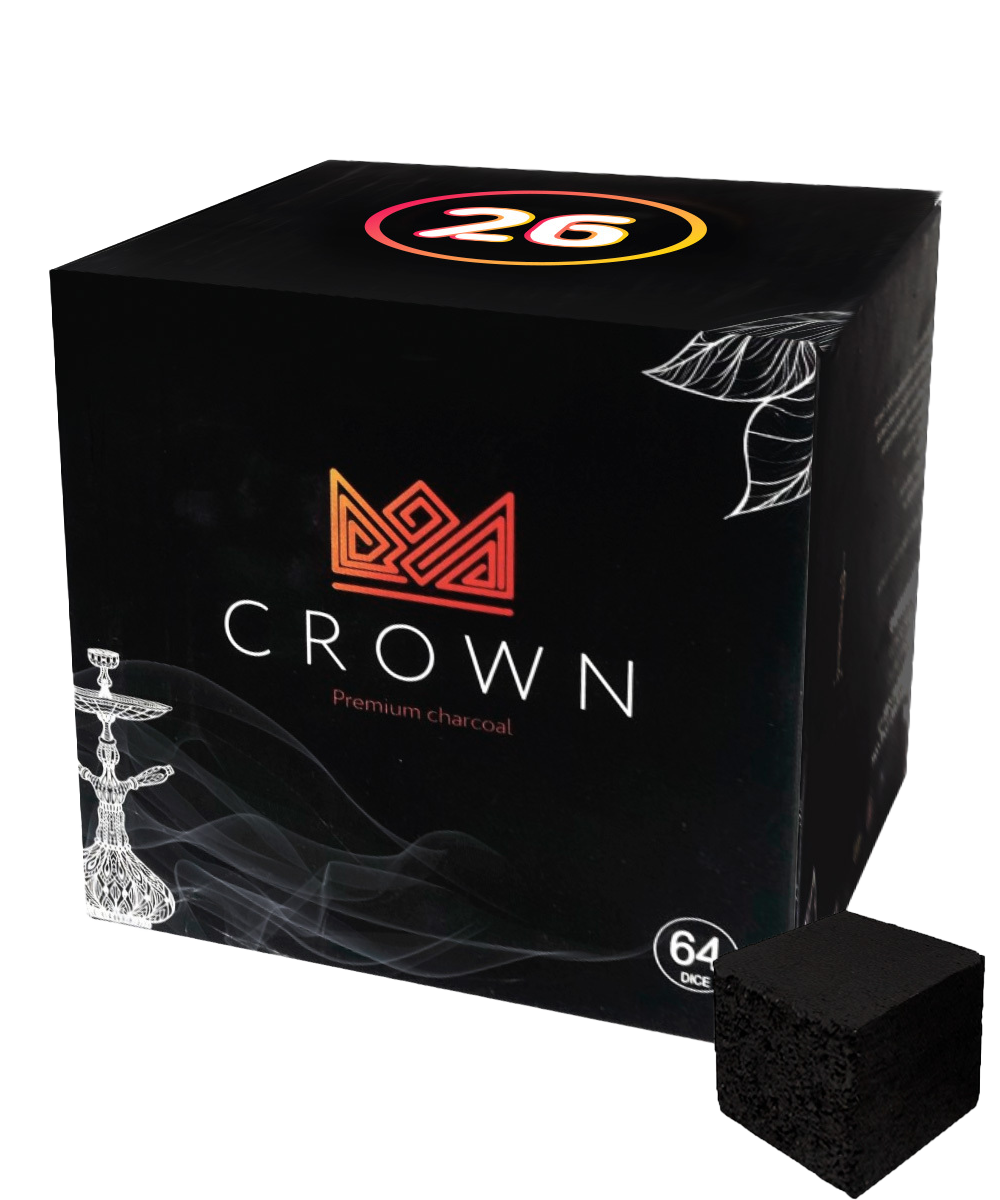 CROWN Classic 26mm Naturkohle 1kg CROWN Classic 26mm Naturkohle 1kg