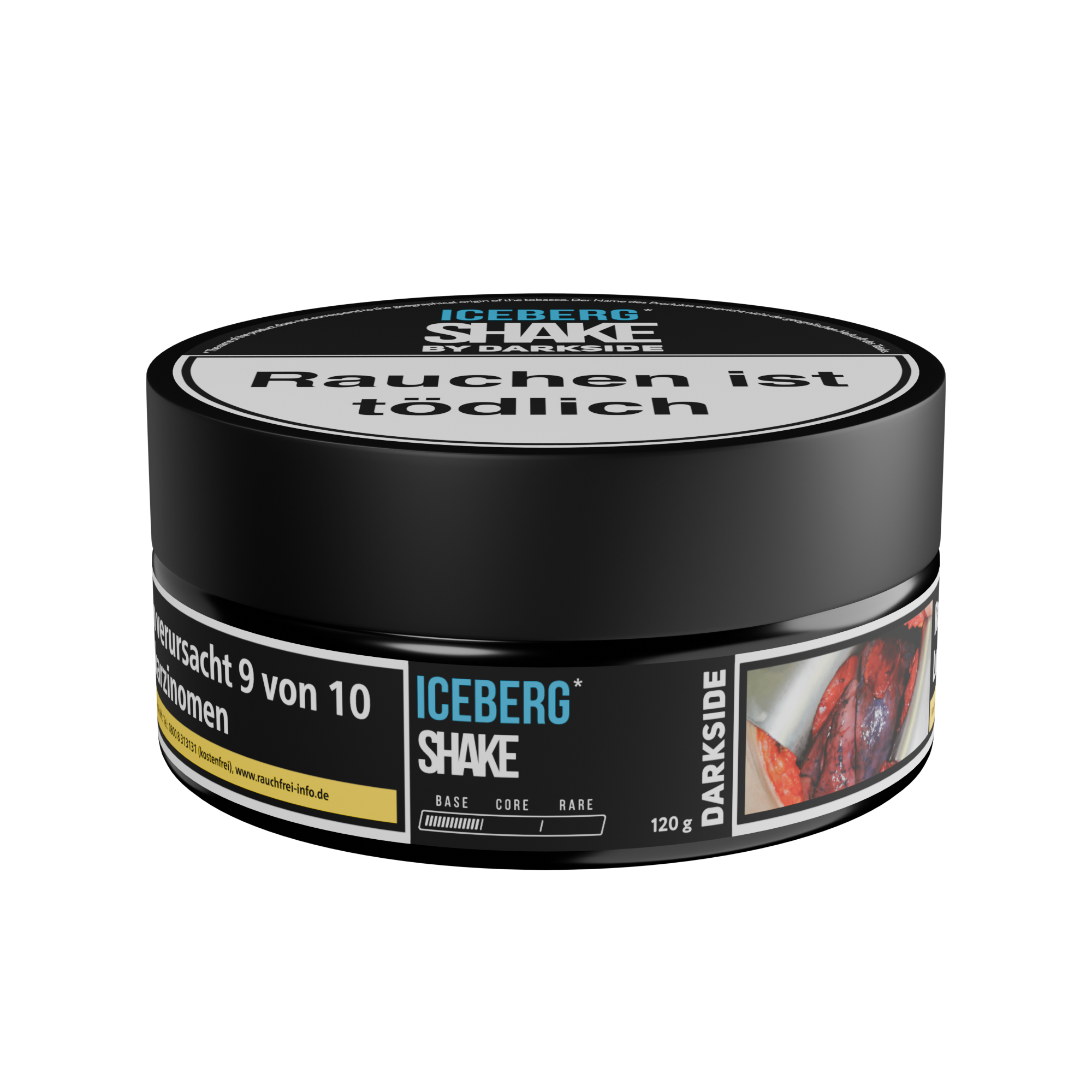 DARKSIDE Tabak SHAKE 120g - ICEBERG SHAKE DARKSIDE Tabak SHAKE 120g ICEBERG SHAKE