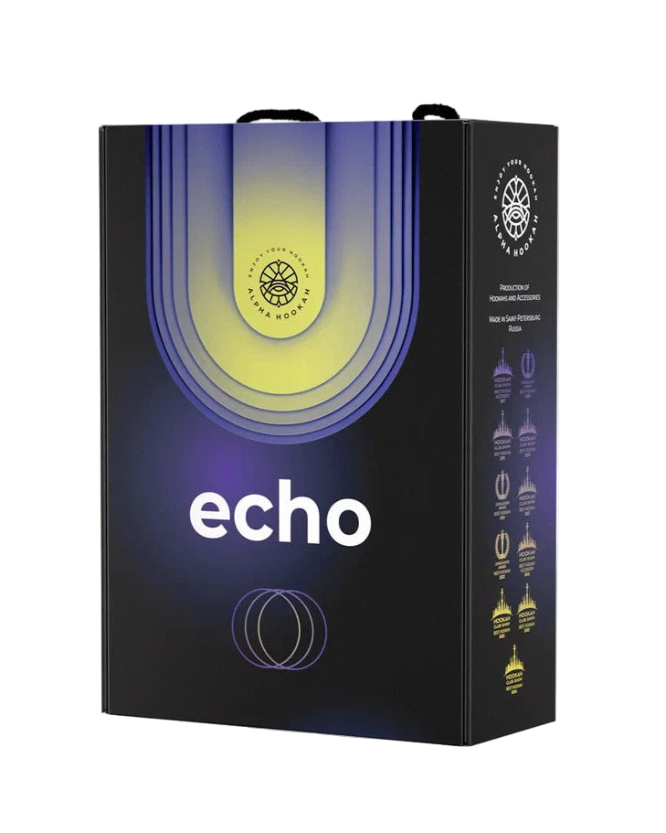 ALPHA Hookah ECHO GOLD - JADE PURPLE ALPHA Hookah ECHO GOLD - JADE PURPLE