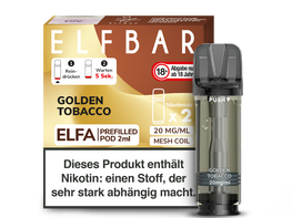 ELFBAR ELFA POD 2er Pack - Golden Tobacco