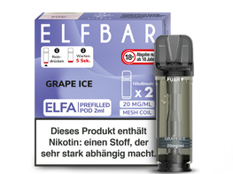 ELFBAR ELFA POD 2er Pack - Grape Ice