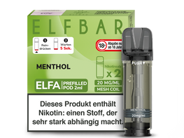ELFBAR ELFA POD 2er Pack - Menthol