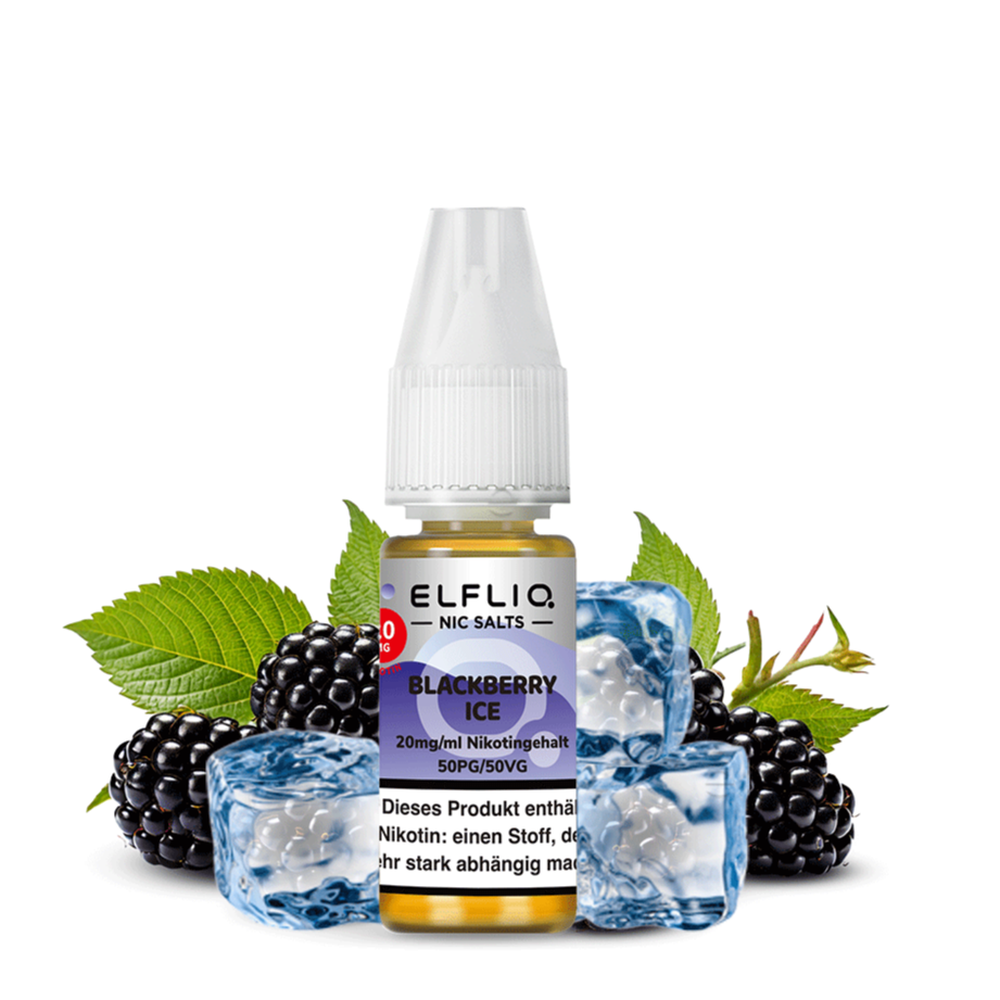 ELFBAR Elfliq eLiquid 10ml - Blackberry Ice ELFBAR Elfliq eLiquid 10ml - Blackberry Ice