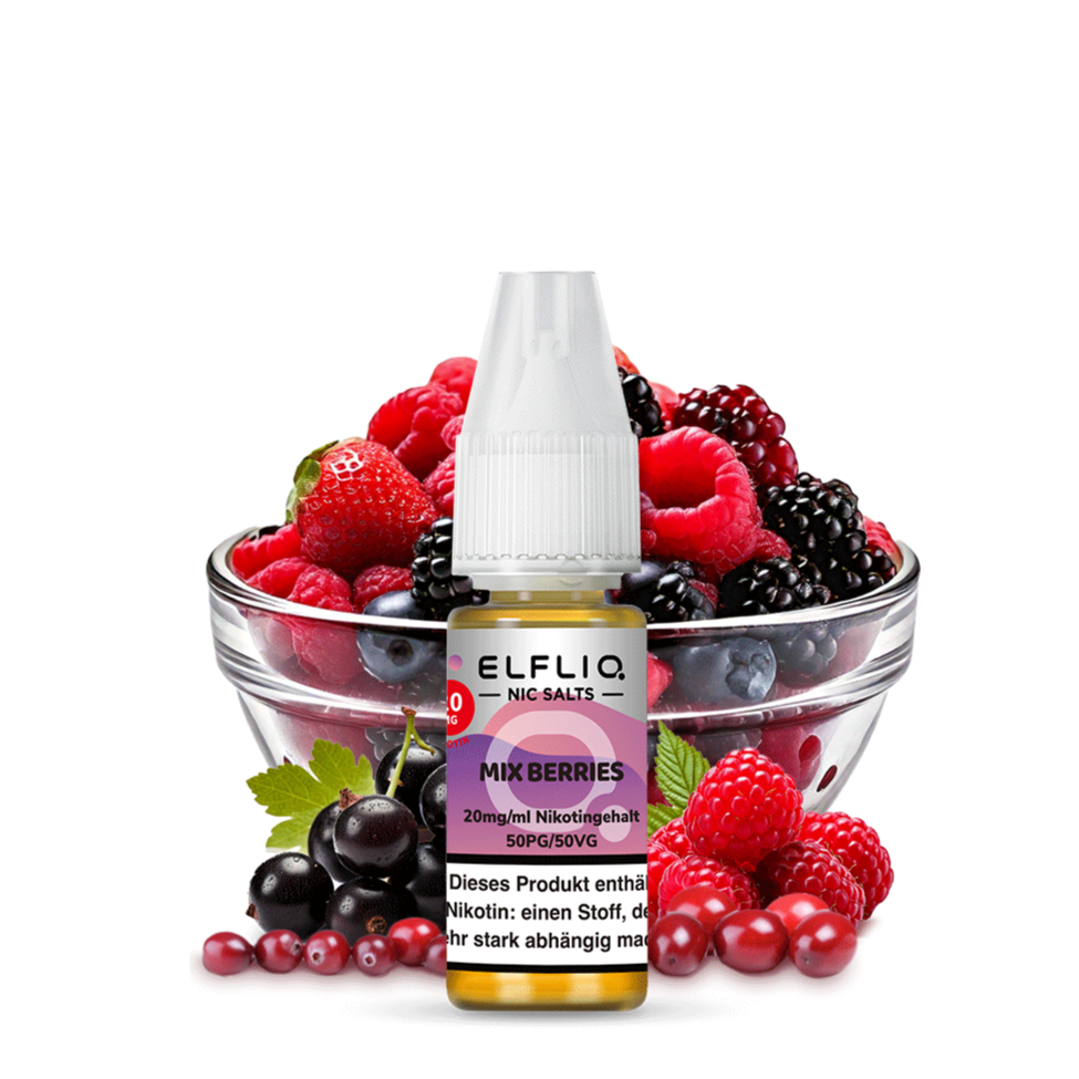 ELFBAR Elfliq eLiquid 10ml - Mix Berries ELFBAR Elfliq eLiquid 10ml - Mix Berries