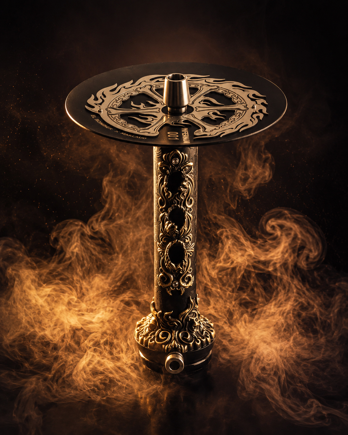 El Bomber x Maklaud INFERNUM Limited Shisha (333) El Bomber x Maklaud INFERNUM Limited Shisha