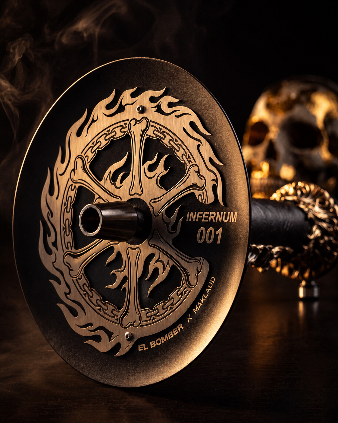 El Bomber x Maklaud INFERNUM Limited Shisha (333) El Bomber x Maklaud INFERNUM Limited Shisha (333)