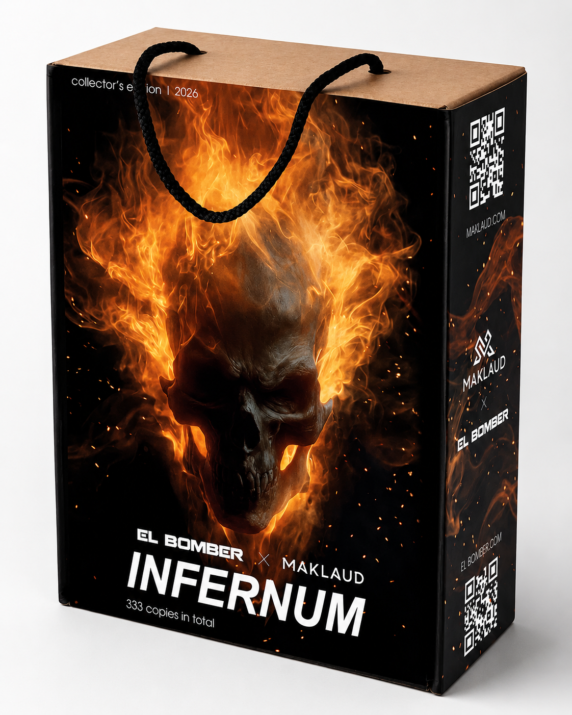 El Bomber x Maklaud INFERNUM Limited Shisha (333) El Bomber x Maklaud INFERNUM Limited Shisha (333)
