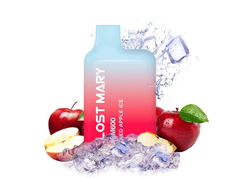Lost Mary BM600 Red Apple - Einweg E-Zigarette ELF BAR Lost Mary MB600 Red Apple - Einweg E-Zigarette