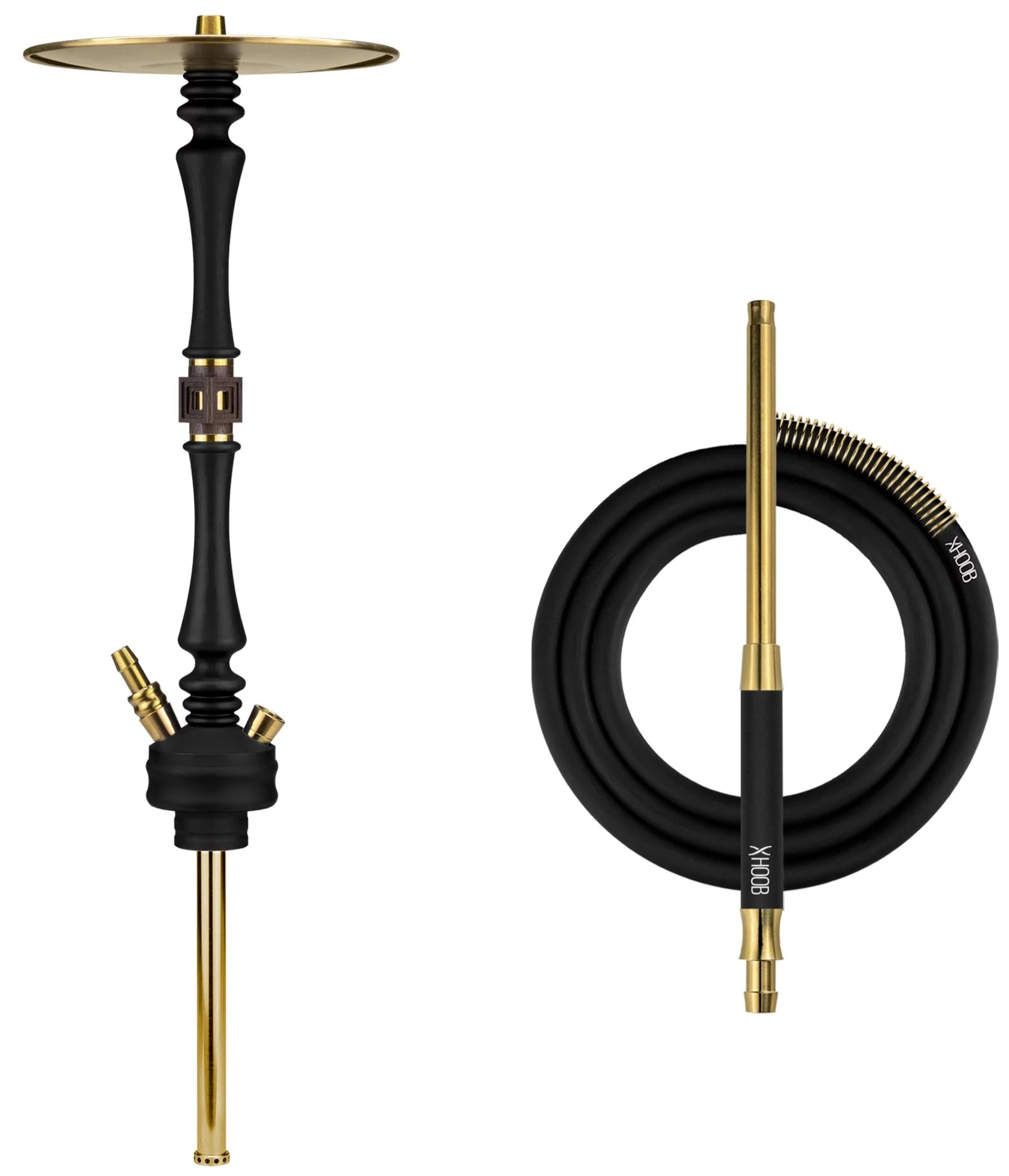 HOOB Hookah Mars Black x Gold HOOB Hookah Mars Black x Gold