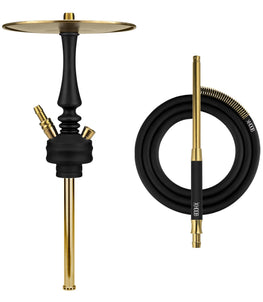 HOOB Hookah Mars Mini Black x Gold
