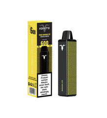 IGNITE V600 - BANANA ICE - Einweg E-Zigarette