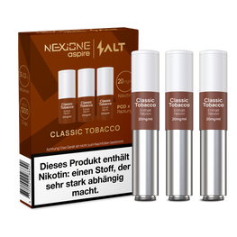 NEXIONE SALT Pods - Classic Tobacco - 3er Pack