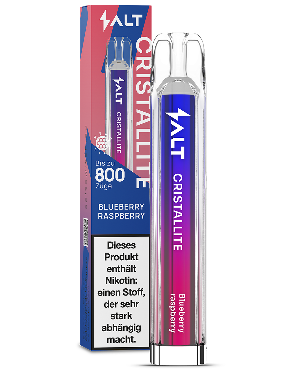 SALT CRISTALLITE - BLUEBERRY RASPBERRY SALT CRISTALLITE - BLUEBERRY RASPBERRY