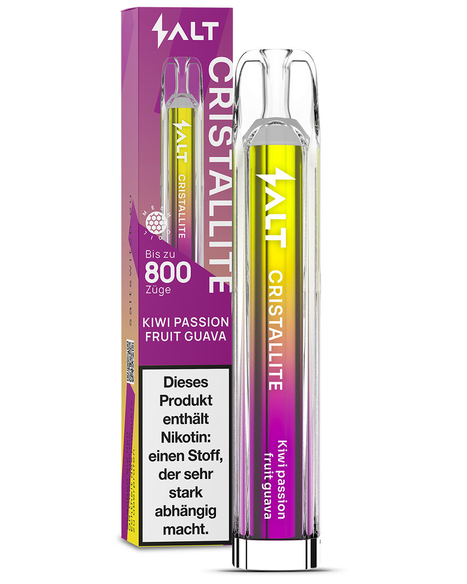 SALT CRISTALLITE - KIWI PASSION FRUIT GUAVA SALT CRISTALLITE - KIWI PASSION FRUIT GUAVA
