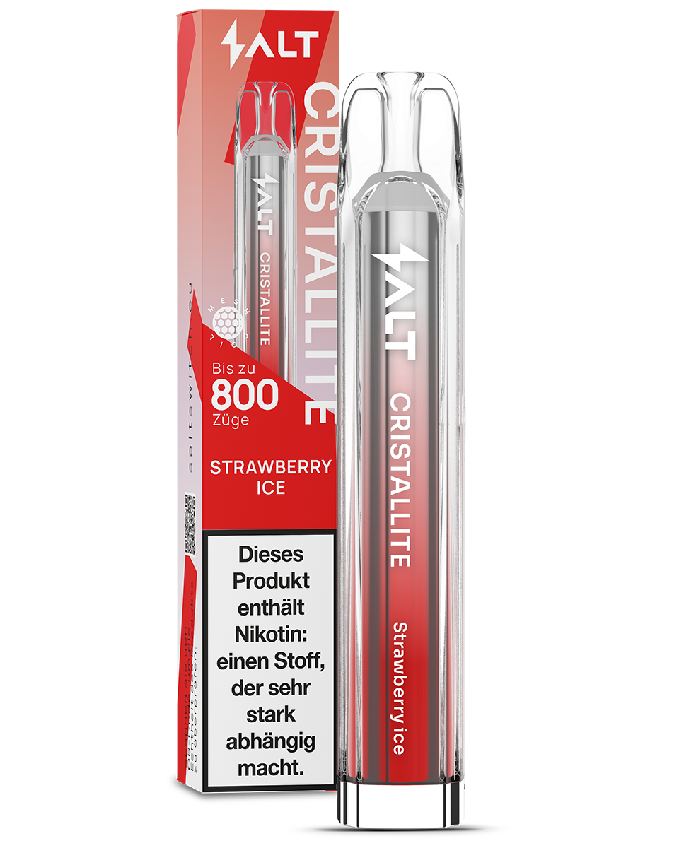 SALT CRISTALLITE - STRAWBERRY ICE SALT CRISTALLITE - STRAWBERRY ICE