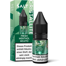 SALT CRISTALLITE Liquid 10ml - Fresh Menthol Mojito