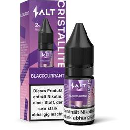SALT CRISTALLITE Liquid 10ml - Blackcurrant
