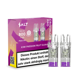 SALT CRISTALLITE PRO Pod 2er - Kiwi Passion Fruit Guava