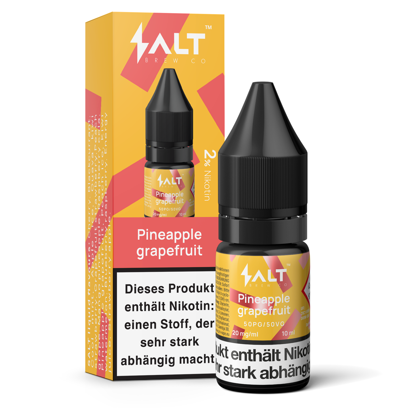 SALT Liquid 10ml - Pineapple Grapefruit SALT Liquid 10ml - Pineapple Grapefruit