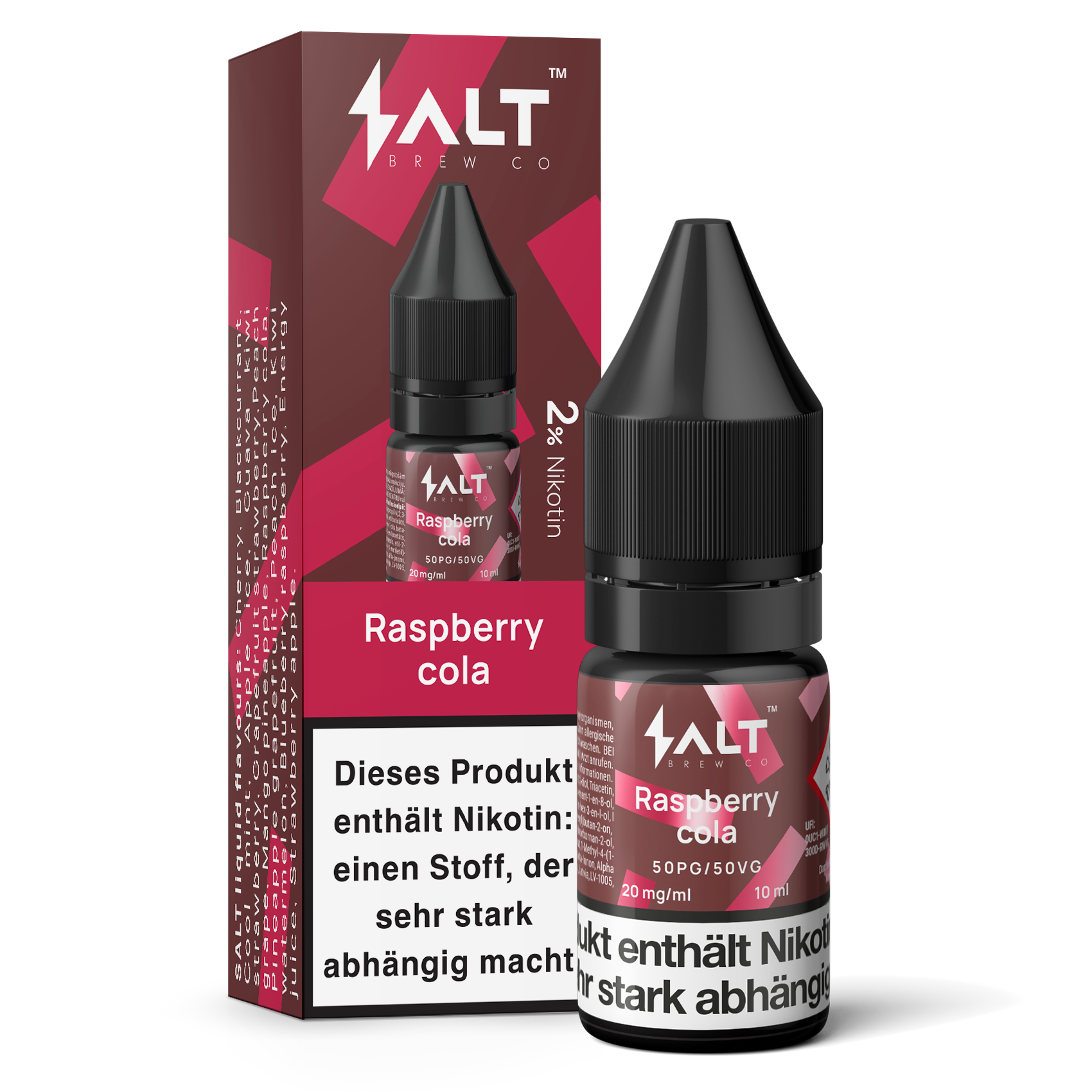 SALT Liquid 10ml - Raspberry Cola SALT Liquid 10ml - Raspberry Cola