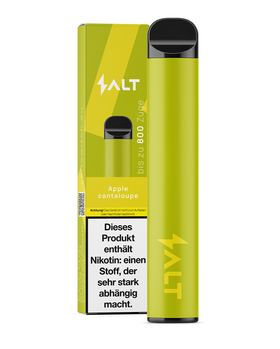 SALT Switch Apple Cantaloupe - Einweg E-Zigarette SALT Switch Apple Cantaloupe