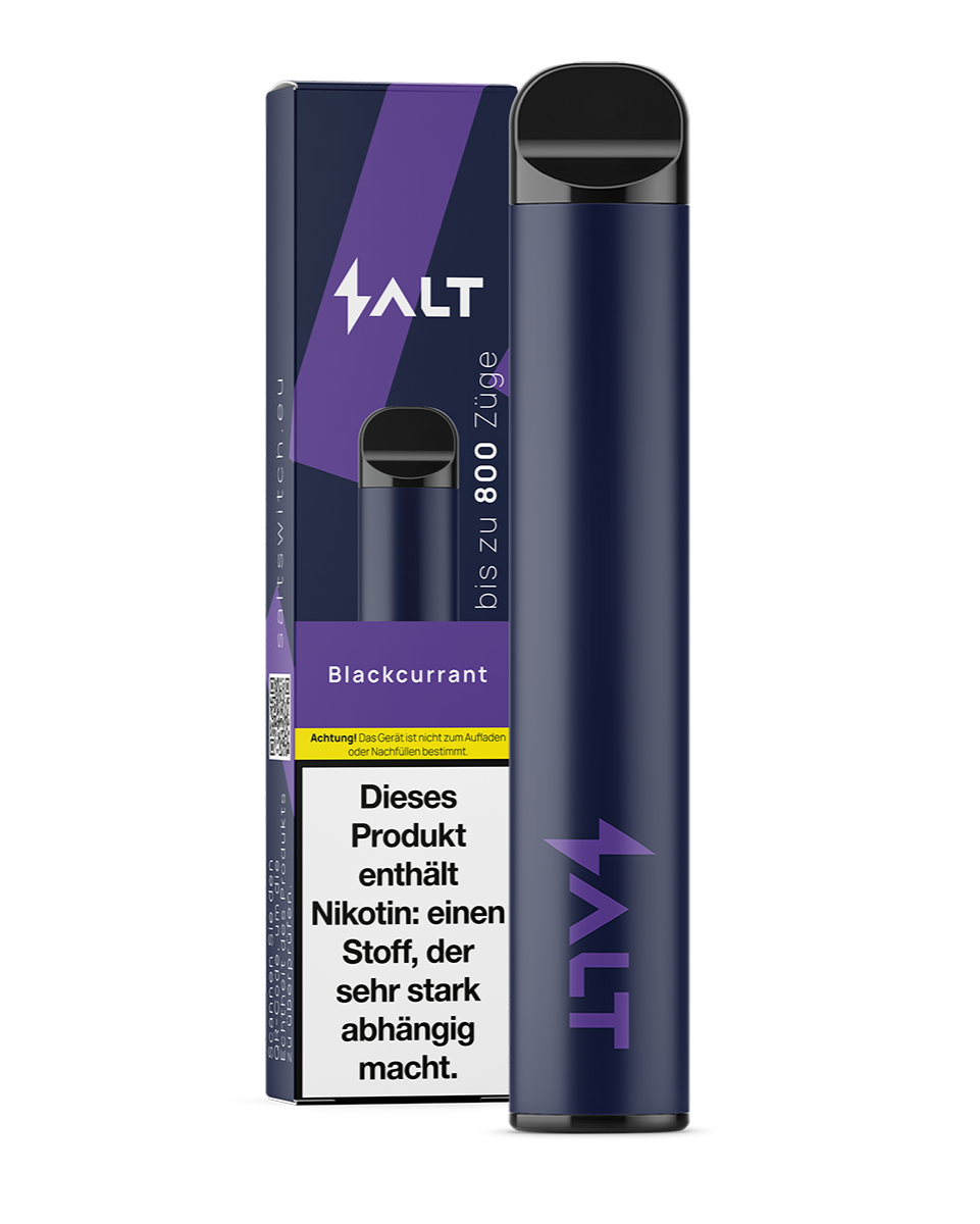 SALT Switch Blackcurrant - Einweg E-Zigarette SALT Switch Blackcurrant