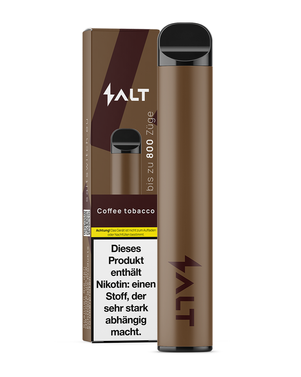 SALT Switch Coffe Tobacco - Einweg E-Zigarette SALT Switch Coffe Tobacco - Einweg E-Zigarette