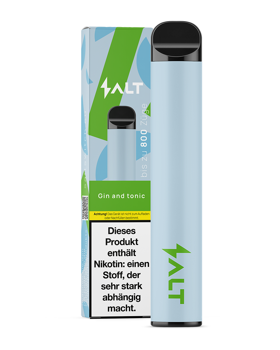 SALT Switch Gin and Tonic - Einweg E-Zigarette SALT Switch Gin and Tonic - Einweg E-Zigarette