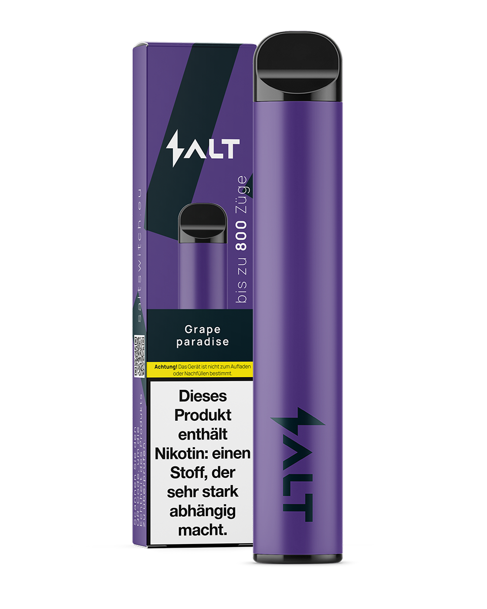 SALT Switch Grape Paradise - Einweg E-Zigarette SALT Switch Grape Paradise - Einweg E-Zigarette