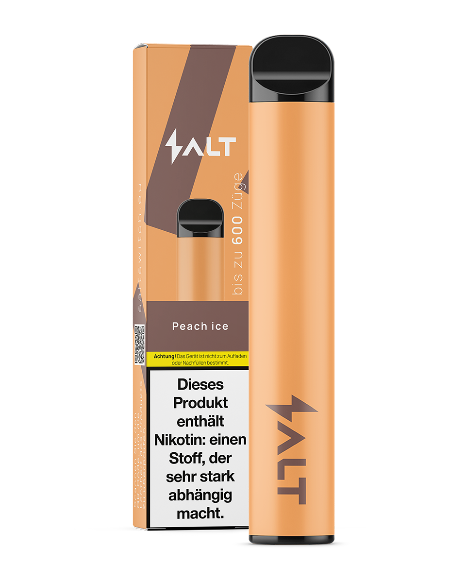 SALT Switch Peach Ice - Einweg E-Zigarette SALT Switch Peach Ice - Einweg E-Zigarette