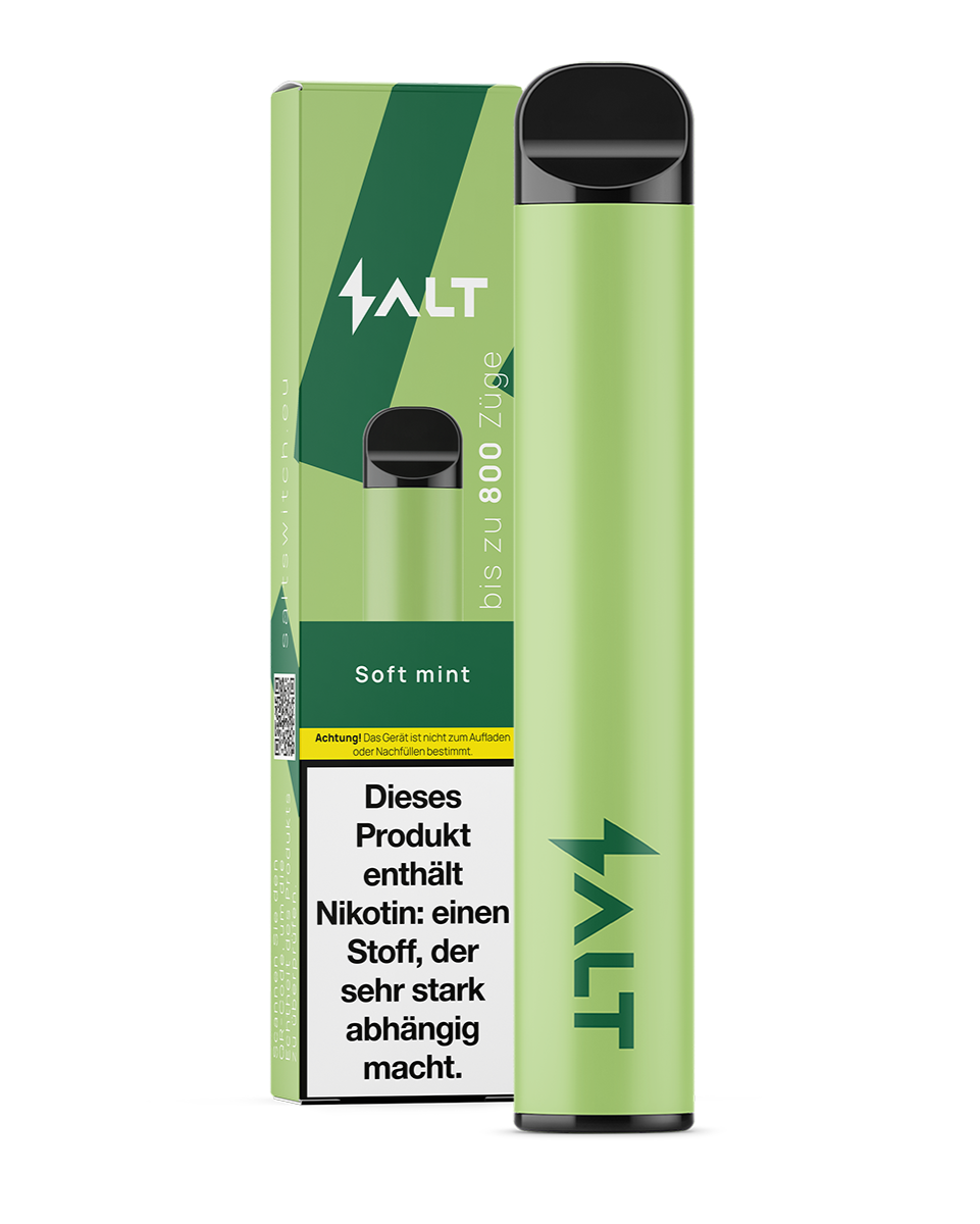 SALT Switch Soft Mint - Einweg E-Zigarette SALT Switch Soft Mint