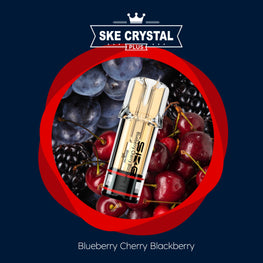 SKE CRYSTAL Plus POD 2er - Blueberry Cherry Blackberry