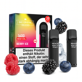SKE Crystal Pro Pods 800 - Berry Ice