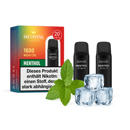 SKE Crystal Pro Pods 800 - Menthol