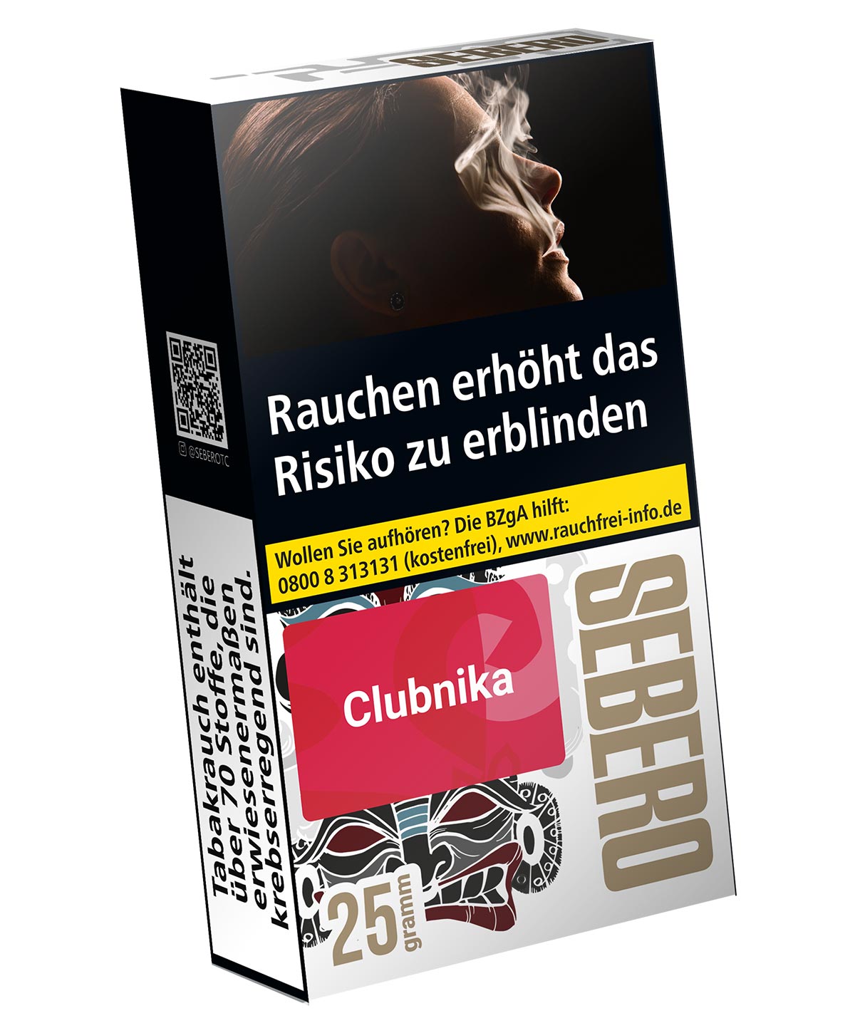 SEBERO Tobacco 25g - CLUBNIKA SEBERO Tobacco 25g - CLUBNIKA