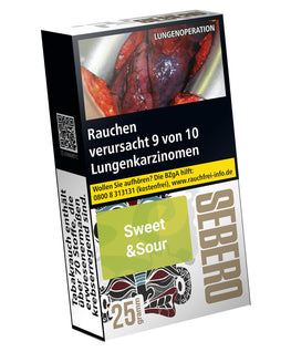 SEBERO Tobacco 25g - SWEET & SOUR