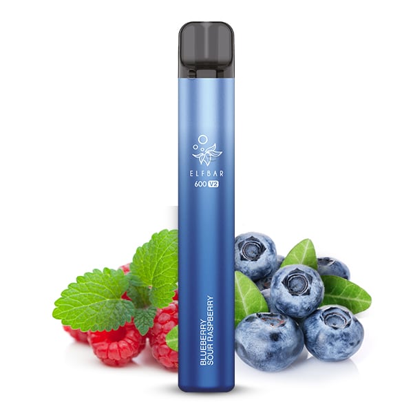 ELFBAR 600 V2 - Blueberry Sour Raspberry - Einweg E-Zigarette ELFBAR 600 V2 - Blueberry Sour Raspberry