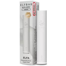 ELFBAR ELFA Akku - WHITE - Mehrweg Basisgerät